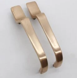 Pair Of Modern 9.625 In. Brass Door Pull Handles -OGT Sale Store door pulls q287679