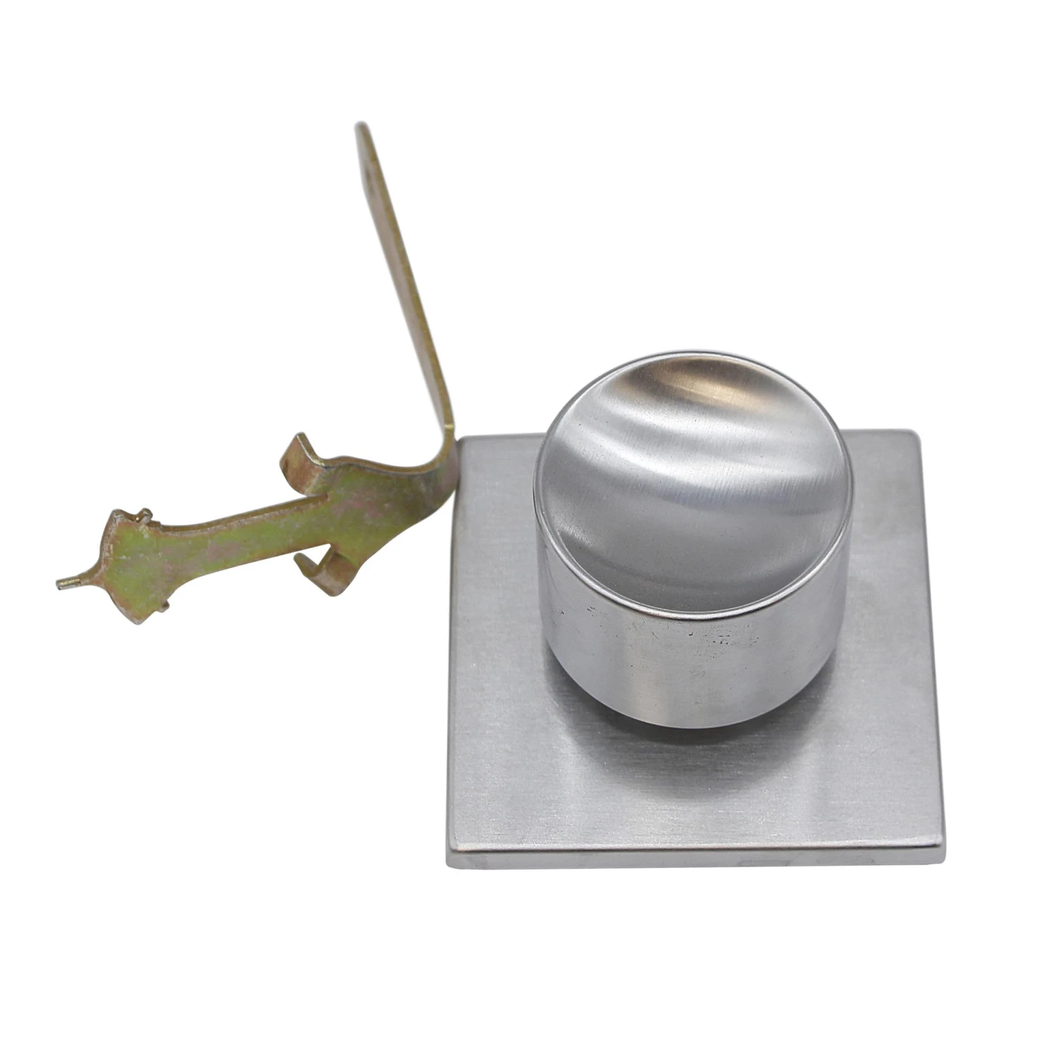 Schlage Brushed Steel Brass Fixed Dummy Trim Door Knob 3 Schlage Brushed Steel Brass Fixed Dummy Trim Door Knob