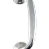 Vintage Modern 10 In. Chrome Plated Door Pull Handle 2 Vintage Modern 10 In. Chrome Plated Door Pull Handle -OGT Sale Store door pulls vintage modern 10 in chrome plated door pull handle k195836
