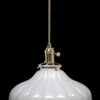Custom Antique 9 In. White Milk Glass Kitchen Pendant Light 2 Custom Antique 9 In. White Milk Glass Kitchen Pendant Light -OGT Sale Store down lights custom antique 9 in white milk glass kitchen pendant light m235444