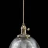 Custom Antique Holophane 6.375 In. Clear Glass Kitchen Pendant Light 2 Custom Antique Holophane 6.375 In. Clear Glass Kitchen Pendant Light -OGT Sale Store down lights custom antique holophane 6375 in clear glass kitchen pendant light k197104