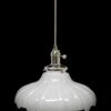 Custom Antique White Milk Glass 8.375 In. Pendant Light -OGT Sale Store down lights custom antique white milk glass 8375 in pendant light m234092