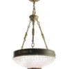 Empire Hanging Dish Pendant Light From The Waldorf Astoria Hotel -OGT Sale Store down lights empire hanging dish pendant light from the waldorf astoria hotel wan252521