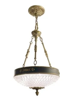 Empire Hanging Dish Pendant Light From The Waldorf Astoria Hotel