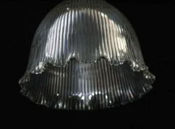 Custom Antique Holophane 7.25 In. Clear Glass Kitchen Pendant Light -OGT Sale Store down lights for sale k197097