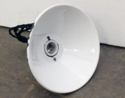 Modern Green 8.25 In. Industrial Enameled Metal Pendant Light 8 Modern Green 8.25 In. Industrial Enameled Metal Pendant Light -OGT Sale Store down lights for sale l199079