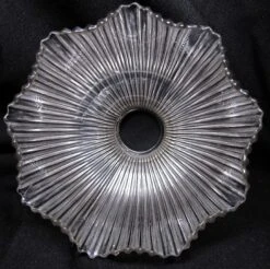 Custom 1920s Holophane Clear Glass 7 In. Pendant Light 9 Custom 1920s Holophane Clear Glass 7 In. Pendant Light -OGT Sale Store down lights for sale m232140