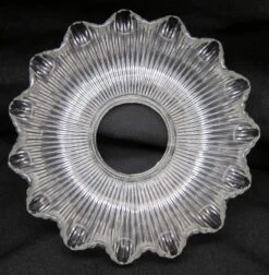 Custom 1920s Holophane Clear Glass 7.25 In. Pendant Light 8 Custom 1920s Holophane Clear Glass 7.25 In. Pendant Light -OGT Sale Store down lights for sale m232199