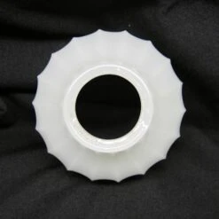 Custom 1920s White Milk Glass 5.25 In. Pendant Light -OGT Sale Store down lights for sale m234099