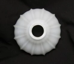 Custom Antique White Milk Glass 7.5 In. Kitchen Pendant Light -OGT Sale Store down lights for sale m234532