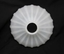 Custom 1920s White Milk Glass 9.25 In. Kitchen Pendant Light -OGT Sale Store down lights for sale m235443