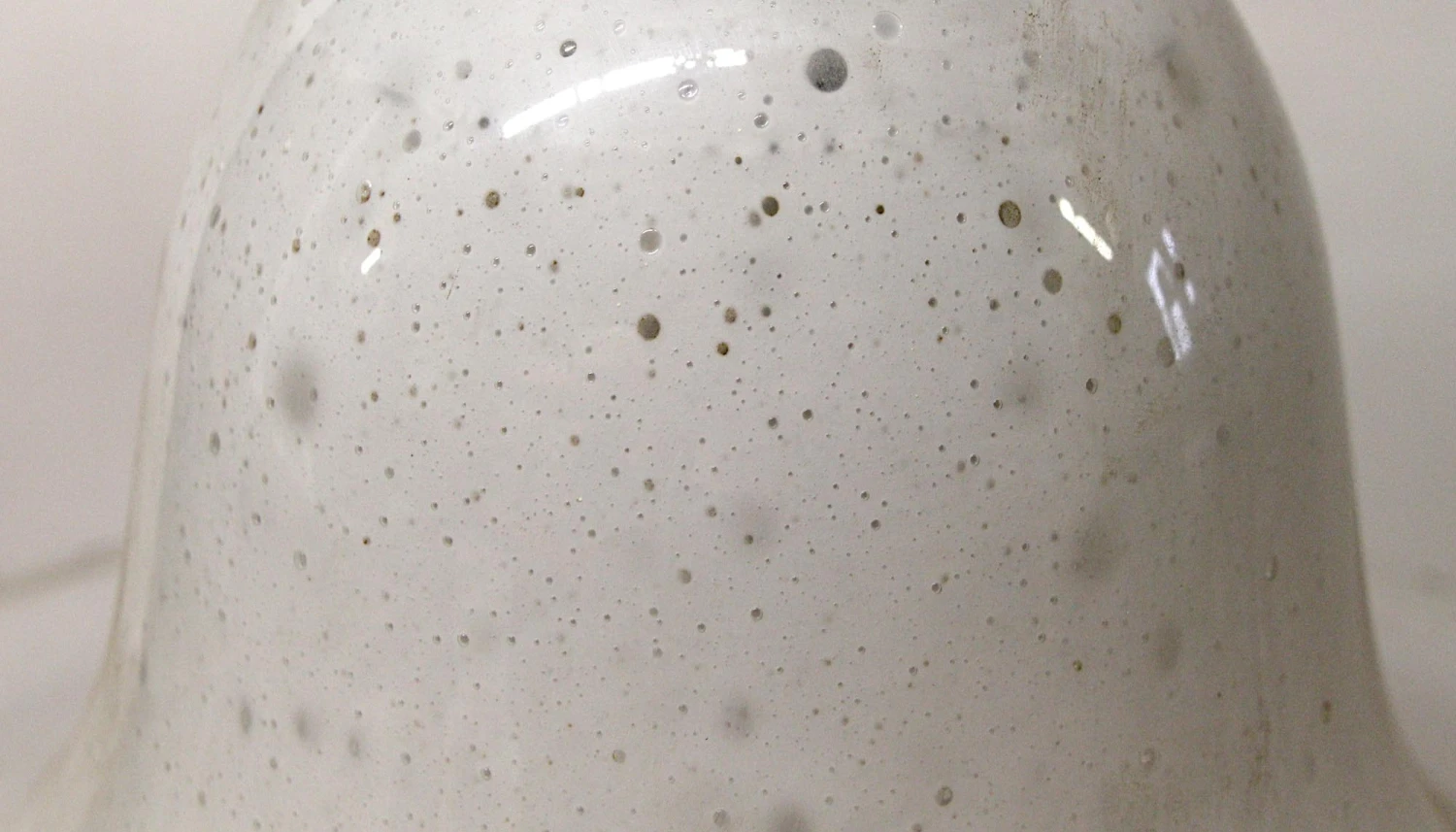 Modern White Murano Streamline Glass Pendant Light 5 Modern White Murano Streamline Glass Pendant Light - Image 3