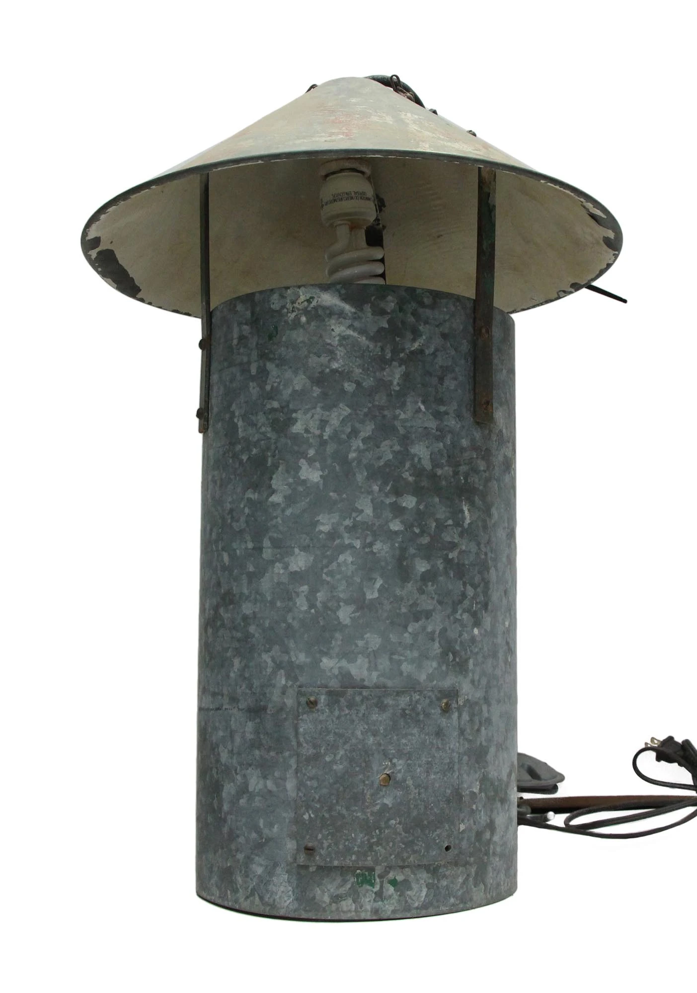 Farmhouse Tin Cone Pendant Light 5 Farmhouse Tin Cone Pendant Light - Image 3