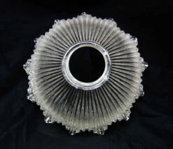 Custom Antique 7.5 In. Clear Holophane Kitchen Pendant Light 8 Custom Antique 7.5 In. Clear Holophane Kitchen Pendant Light -OGT Sale Store down lights for sale n246401