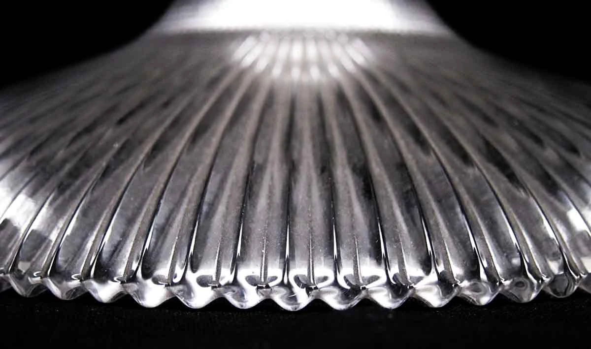 Custom Antique Clear 8.75 In. Holophane Pendant Light 5 Custom Antique Clear 8.75 In. Holophane Pendant Light - Image 3