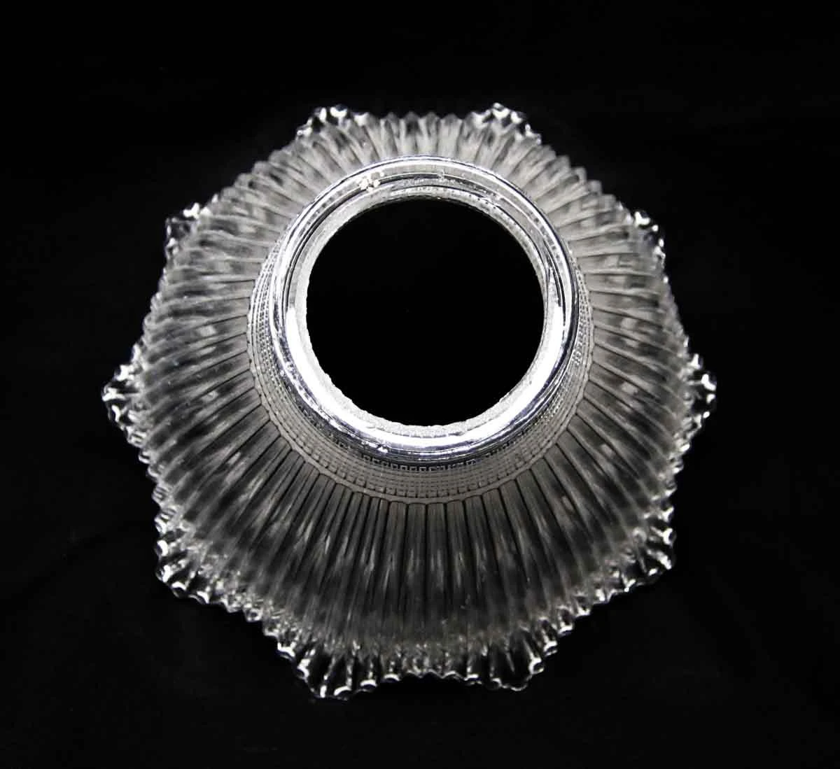 Custom Antique Clear 6.375 In. Holophane Kitchen Pendant Light 5 Custom Antique Clear 6.375 In. Holophane Kitchen Pendant Light - Image 3