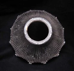 Custom Antique Clear 6.125 In. Holophane Glass Pendant Light -OGT Sale Store down lights for sale n247057