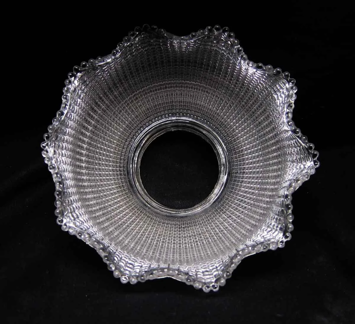 Custom Antique Holophane 6 In. Glass Kitchen Pendant Light 5 Custom Antique Holophane 6 In. Glass Kitchen Pendant Light - Image 3