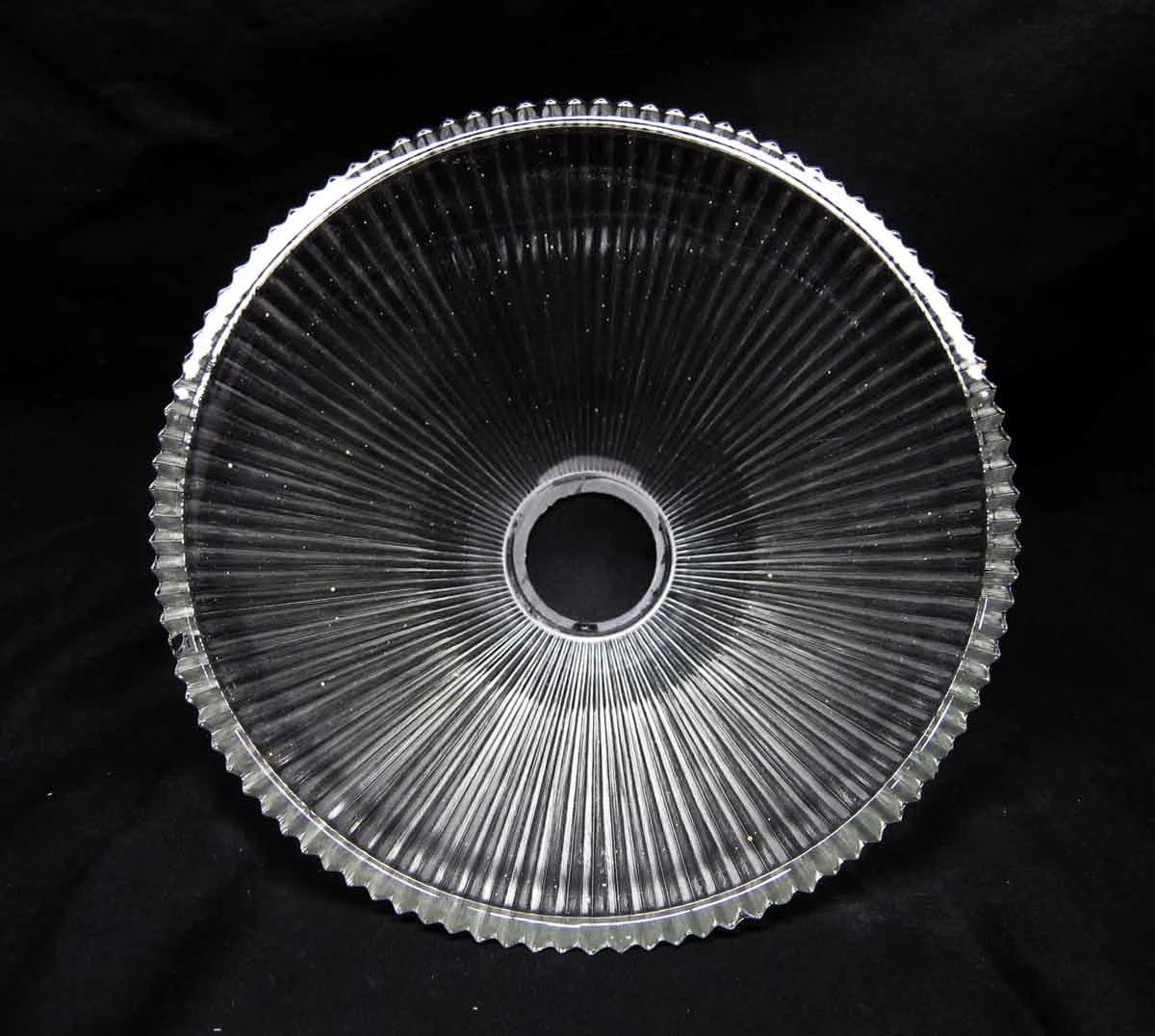 Custom Clear Holophane 8.5 In. Kitchen Pendant Light 5 Custom Clear Holophane 8.5 In. Kitchen Pendant Light - Image 3