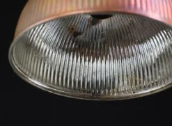 1910 Silver Reflector Glass With Copper Plated Shade Pendant Light 15 1910 Silver Reflector Glass With Copper Plated Shade Pendant Light -OGT Sale Store down lights for sale q275939