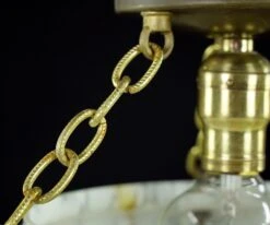 Modern Wedding Cake Style Glass Dish Brass Chain Pendant Light 12 Modern Wedding Cake Style Glass Dish Brass Chain Pendant Light -OGT Sale Store down lights for sale q282996