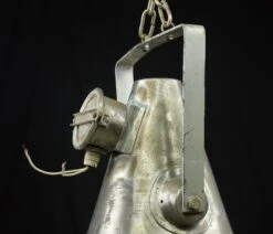 Vintage Industrial Steel & Glass Pendant Light Stamped Kokosha Japan 16 Vintage Industrial Steel & Glass Pendant Light Stamped Kokosha Japan -OGT Sale Store down lights for sale q283134