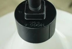 Restored Spero Industrial White Steel Black Pole Pendant Light 13 Restored Spero Industrial White Steel Black Pole Pendant Light -OGT Sale Store down lights for sale q284060