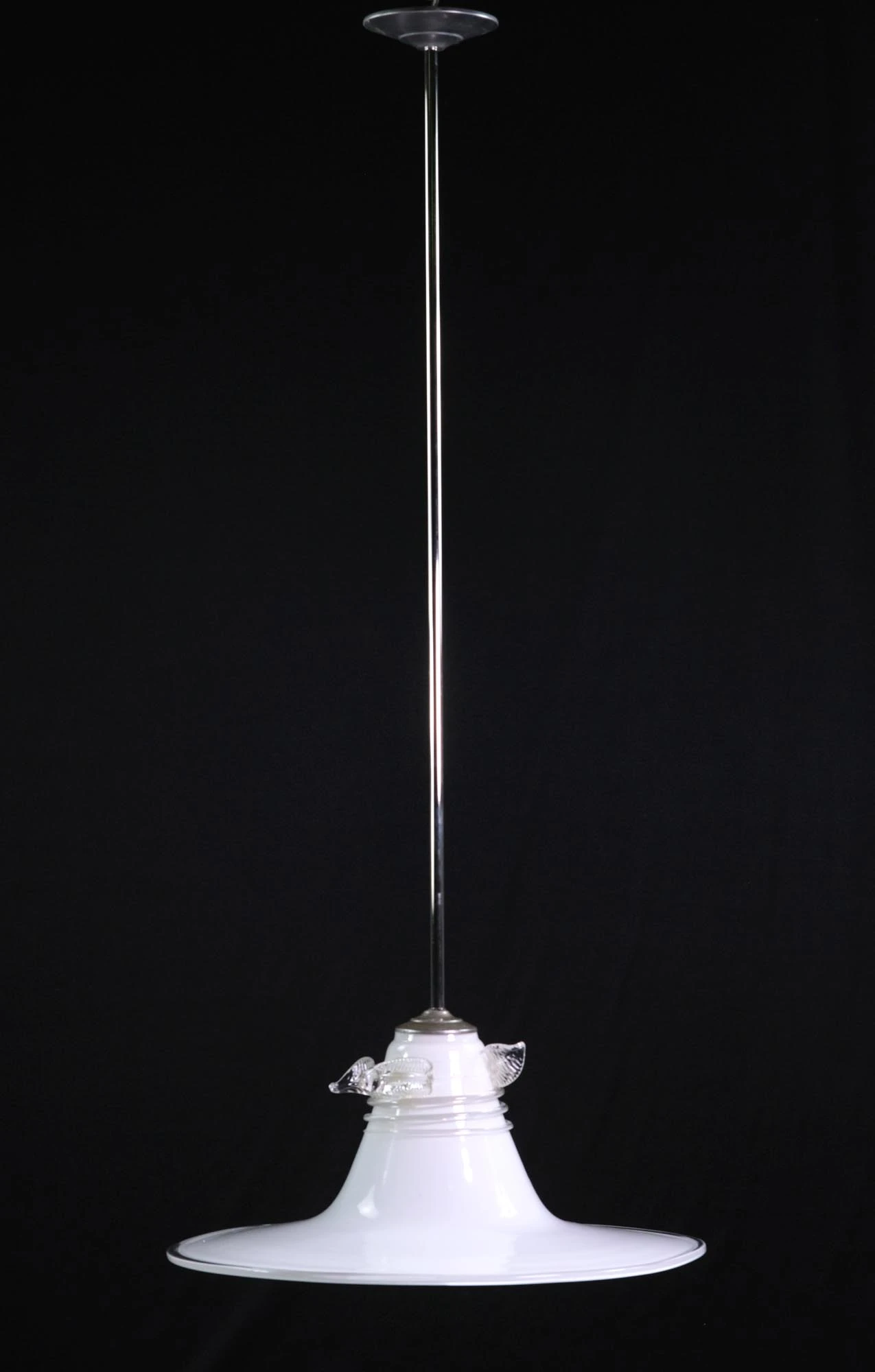 Hand Blown Vetri Murano Glass Pendant Light 3 Hand Blown Vetri Murano Glass Pendant Light