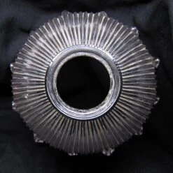 Custom 1920s 8 In. Holophane Clear Glass Pendant Light 8 Custom 1920s 8 In. Holophane Clear Glass Pendant Light -OGT Sale Store down lights m232141