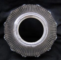 Custom 1920s Holophane 7 In. Clear Glass Pendant Light -OGT Sale Store down lights m232180