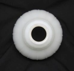 Custom 1920s Milk Glass White 8.25 In. Kitchen Pendant Light -OGT Sale Store down lights m235450