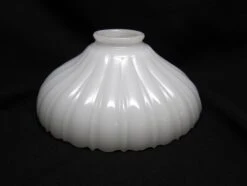 Custom 1920s White Milk Glass 7.5 In. Kitchen Pendant Light -OGT Sale Store down lights m235490