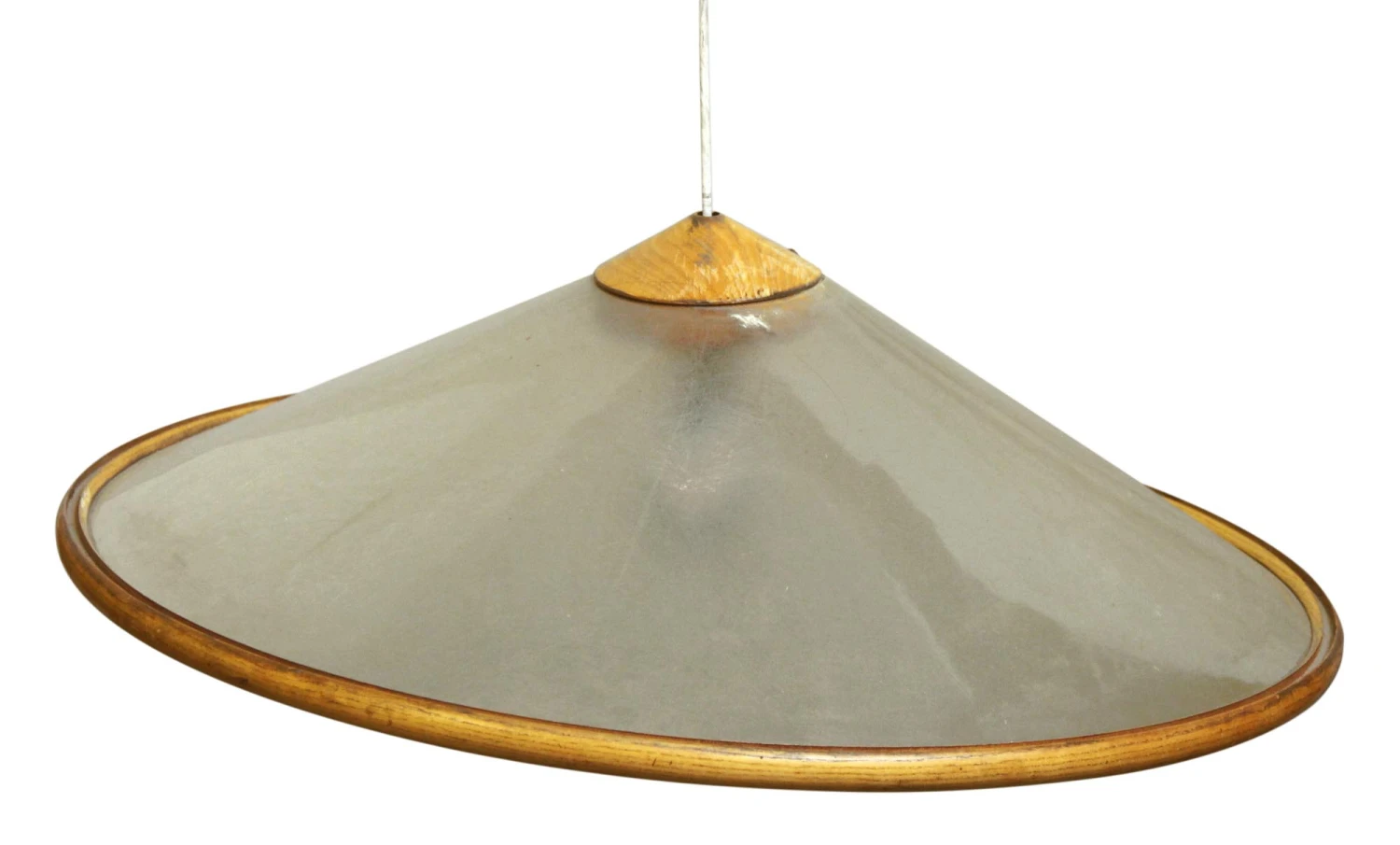 Mid Century Large Round 33.5 In. Pendant Light 4 Mid Century Large Round 33.5 In. Pendant Light - Image 2