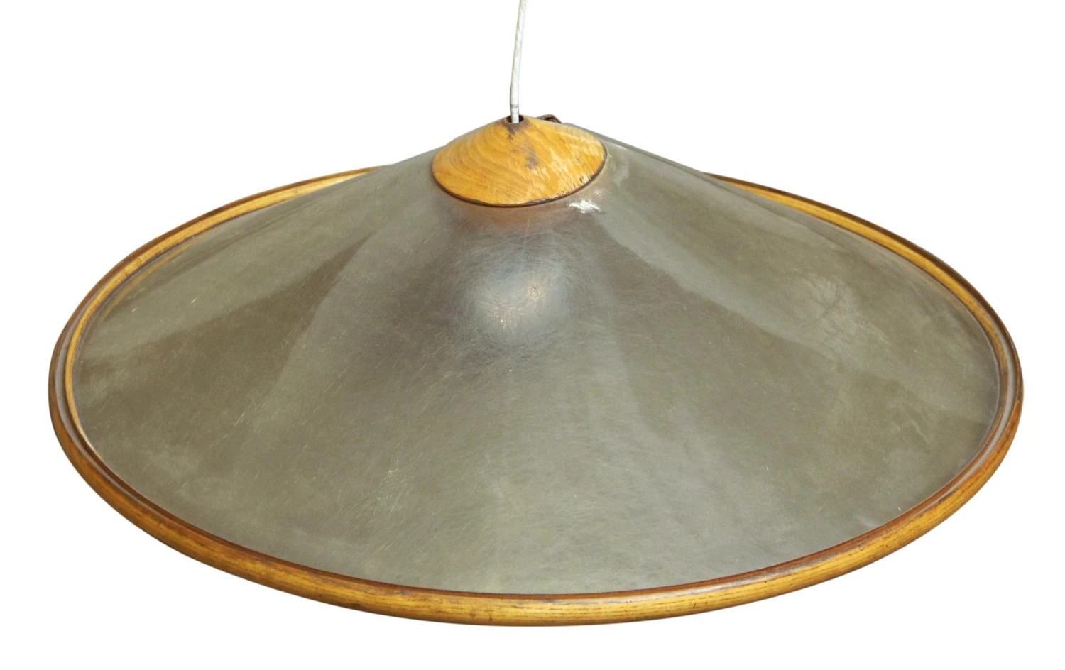 Mid Century Large Round 33.5 In. Pendant Light 3 Mid Century Large Round 33.5 In. Pendant Light