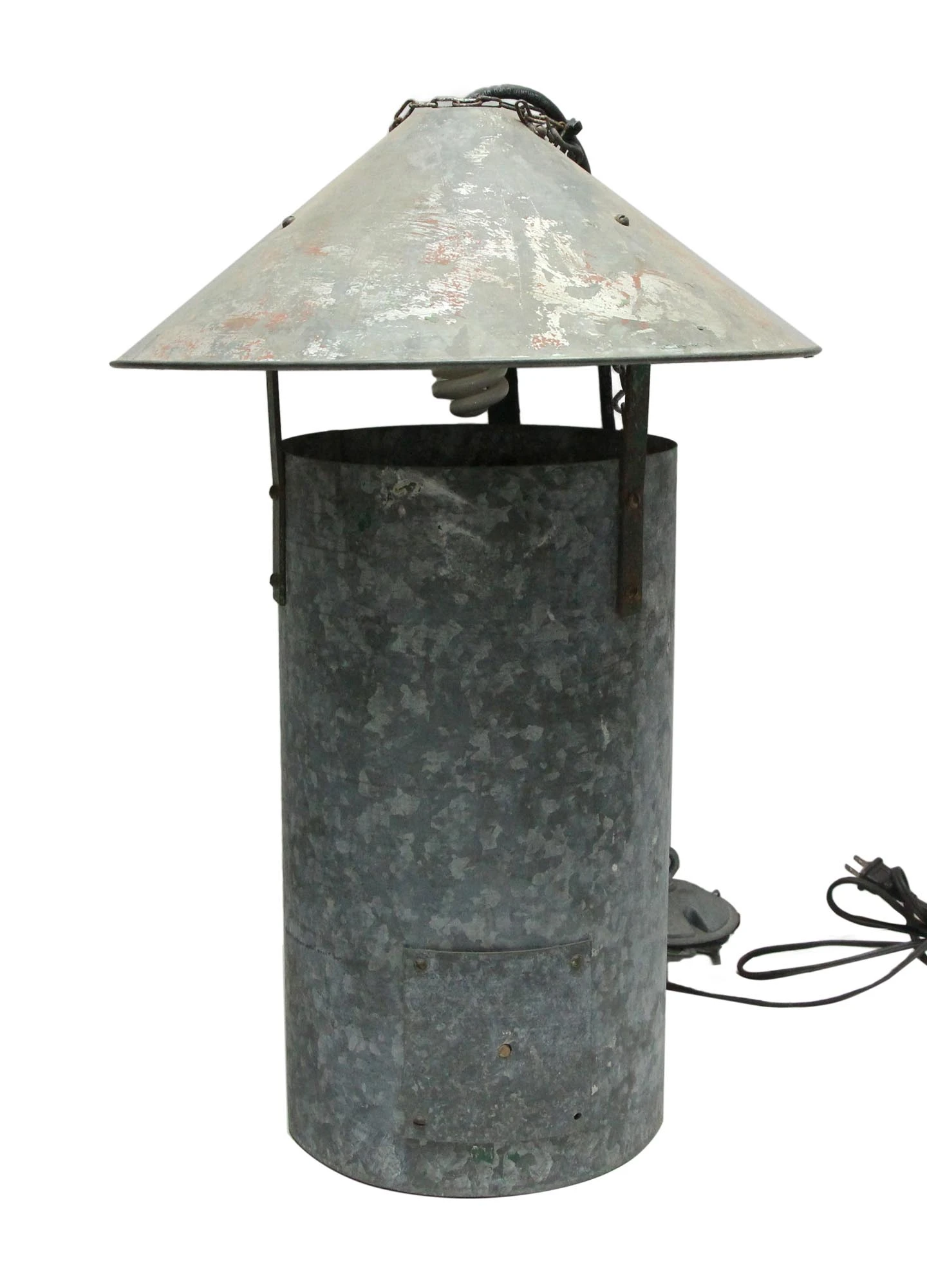 Farmhouse Tin Cone Pendant Light 4 Farmhouse Tin Cone Pendant Light - Image 2