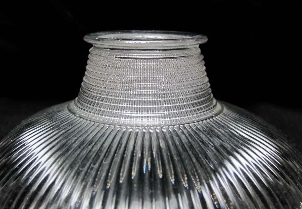 Custom Light Purple Antique 6.25 In. Holophane Pendant Light 4 Custom Light Purple Antique 6.25 In. Holophane Pendant Light - Image 2