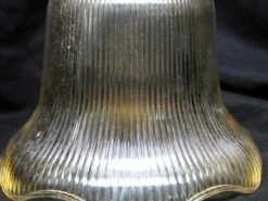 Custom Amber 6 In. Glass Holophane Style Pendant Light 7 Custom Amber 6 In. Glass Holophane Style Pendant Light -OGT Sale Store down lights n247036