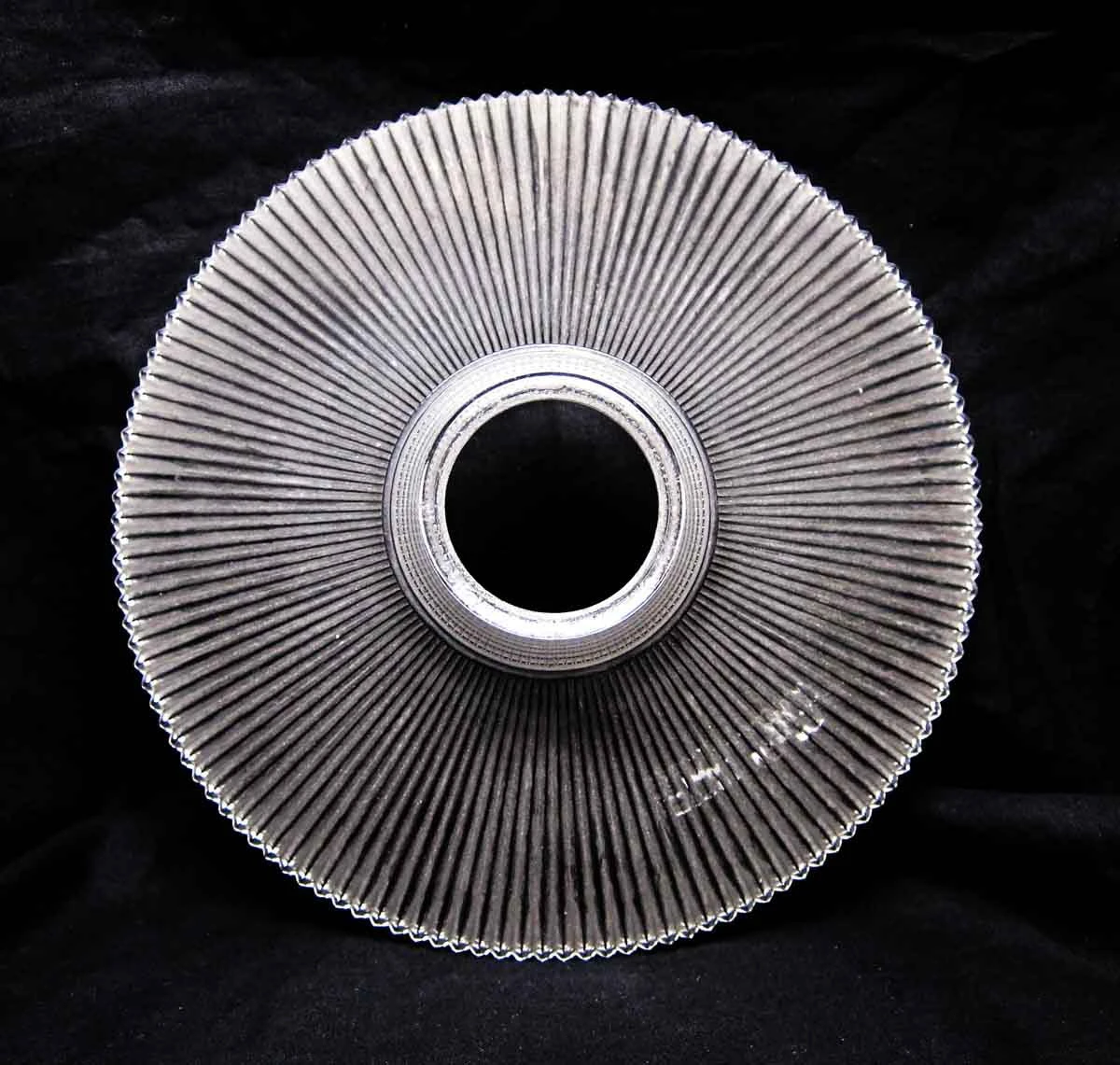 Custom Antique Clear 8.75 In. Holophane Pendant Light 4 Custom Antique Clear 8.75 In. Holophane Pendant Light - Image 2