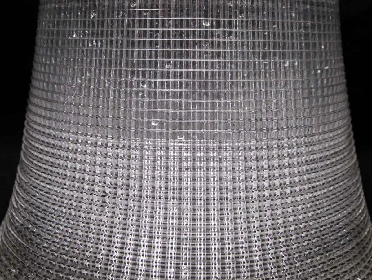 Custom Antique 6.25 In. Clear Holophane Glass Pendant Light 4 Custom Antique 6.25 In. Clear Holophane Glass Pendant Light - Image 2