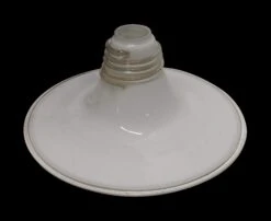 Handblown Murano Glass Pendant Light – White Flat Brim 7 Handblown Murano Glass Pendant Light – White Flat Brim -OGT Sale Store down lights p268172