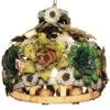 Pretty Applied Metal Floral Painted Light 1 Pretty Applied Metal Floral Painted Light -OGT Sale Store down lights pretty applied metal floral painted light m236016