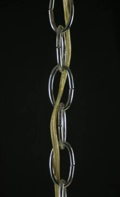 Mid Century Clear Lucite Steel Chain Pendant Light -OGT Sale Store down lights q287528