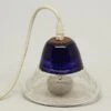 Vintage Blue & Clear Glass Pendant Light 2 Vintage Blue & Clear Glass Pendant Light -OGT Sale Store down lights vintage blue clear glass pendant light m231252