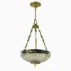 Waldorf Astoria 30.5 In. Empire Cut Glass Dish Pendant Light -OGT Sale Store down lights waldorf astoria 305 in empire cut glass dish pendant light wan286768
