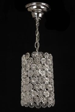 Floral Crystal Venetian Pendant Light