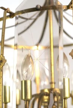 Modern 8 Arm Polished Brass Glass Lantern Pendant Light 12 Modern 8 Arm Polished Brass Glass Lantern Pendant Light -OGT Sale Store drums for sale q279906