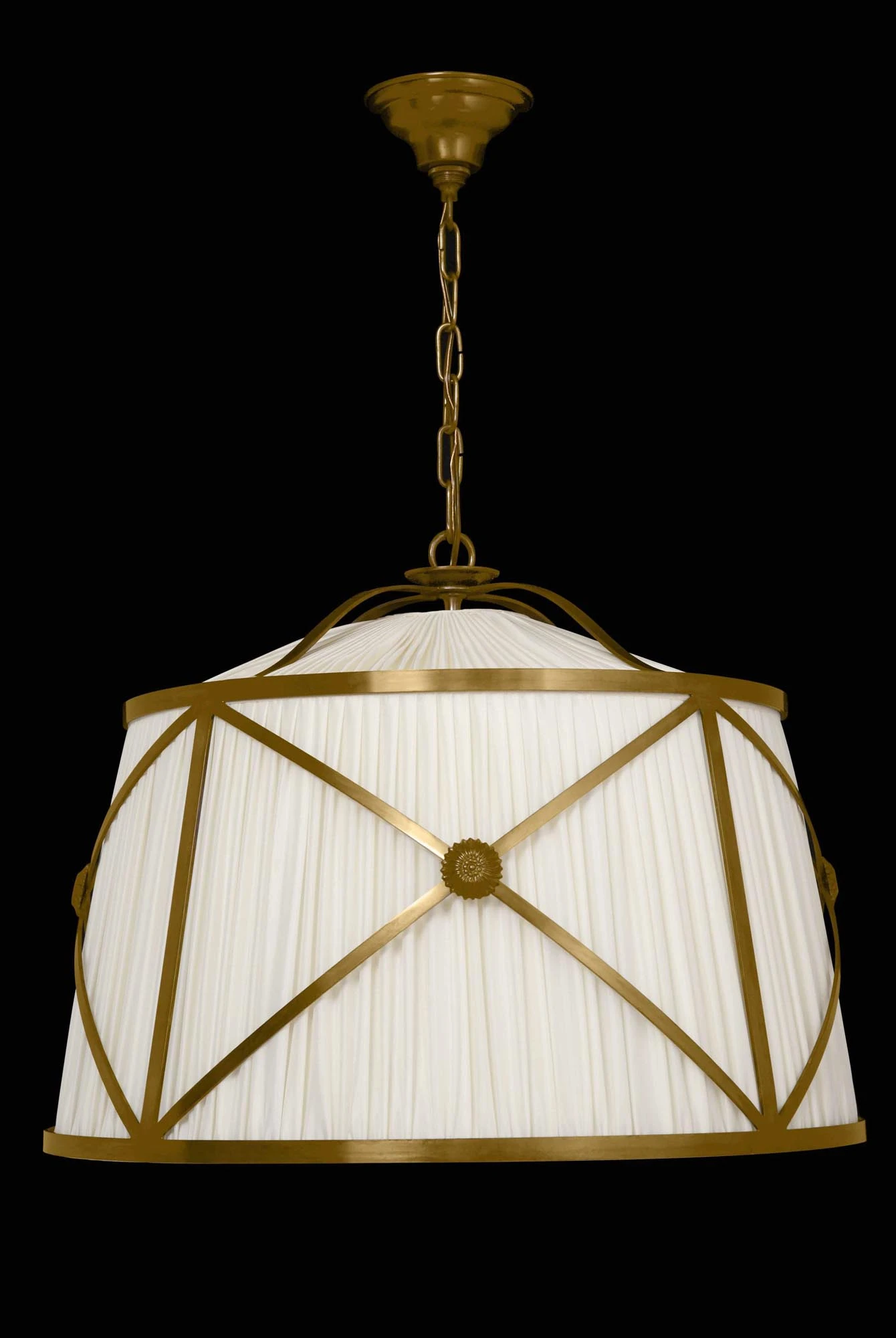 Modern Brass Drum Pendant Light 3 Modern Brass Drum Pendant Light