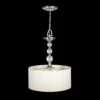 Modern White Hand Blown Glass Flush Mount Pendant Light 1 Modern White Hand Blown Glass Flush Mount Pendant Light -OGT Sale Store drums modern white hand blown glass flush mount pendant light q279984