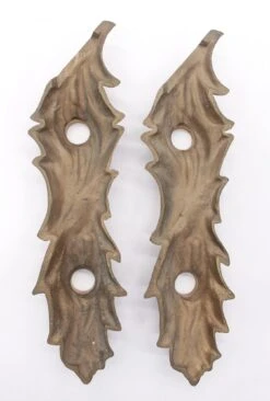 Pair Of Brass Art Nouveau Filigree Door Or Elevator Plates 11 Pair Of Brass Art Nouveau Filigree Door Or Elevator Plates -OGT Sale Store elevator hardware q279210