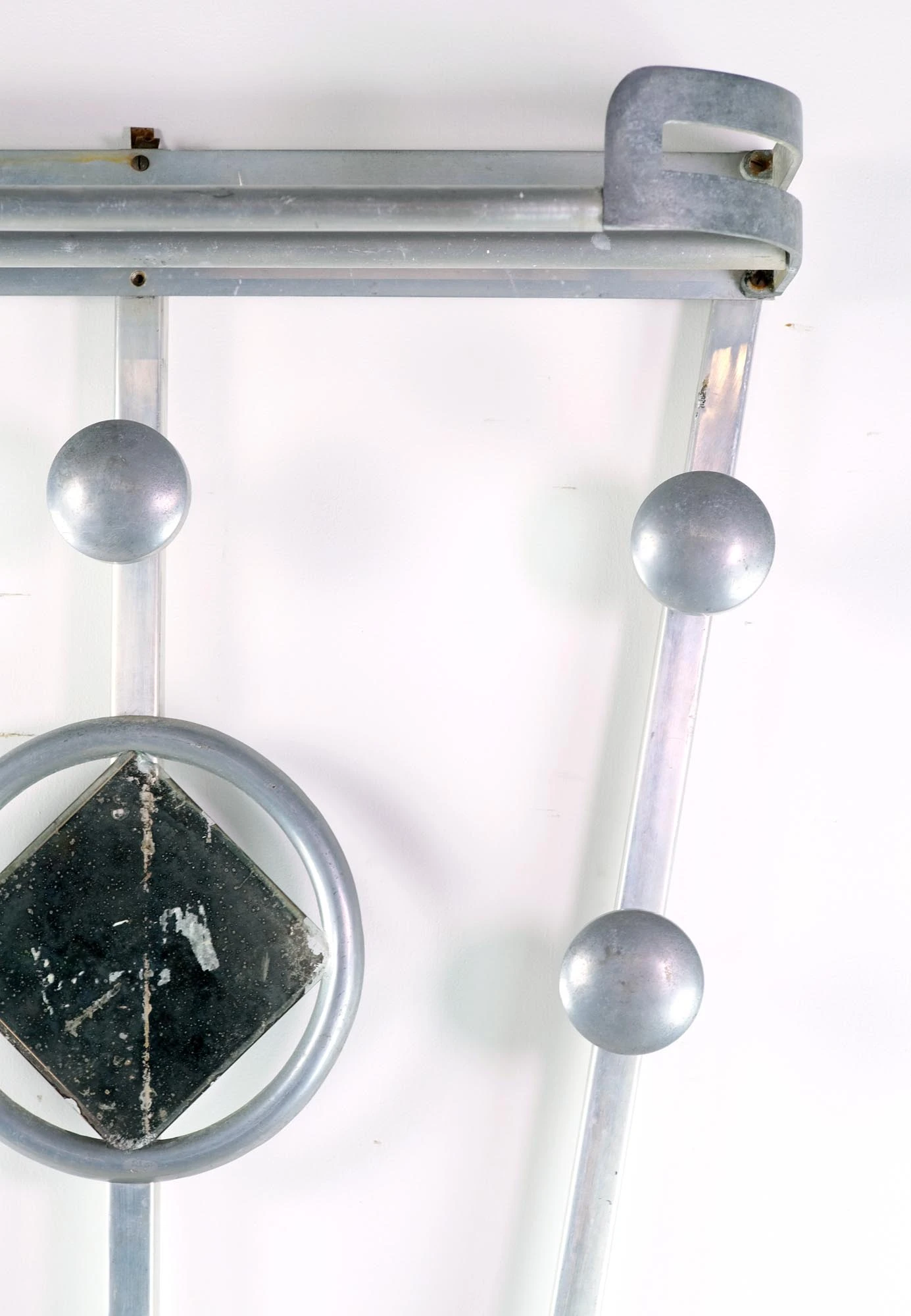 Vintage European French Deco Hall Tree 4 Vintage European French Deco Hall Tree - Image 2